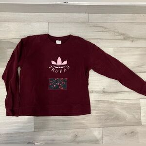 Claudia Hidalgo Limited edition Trufas Burgundy Sweatshirt